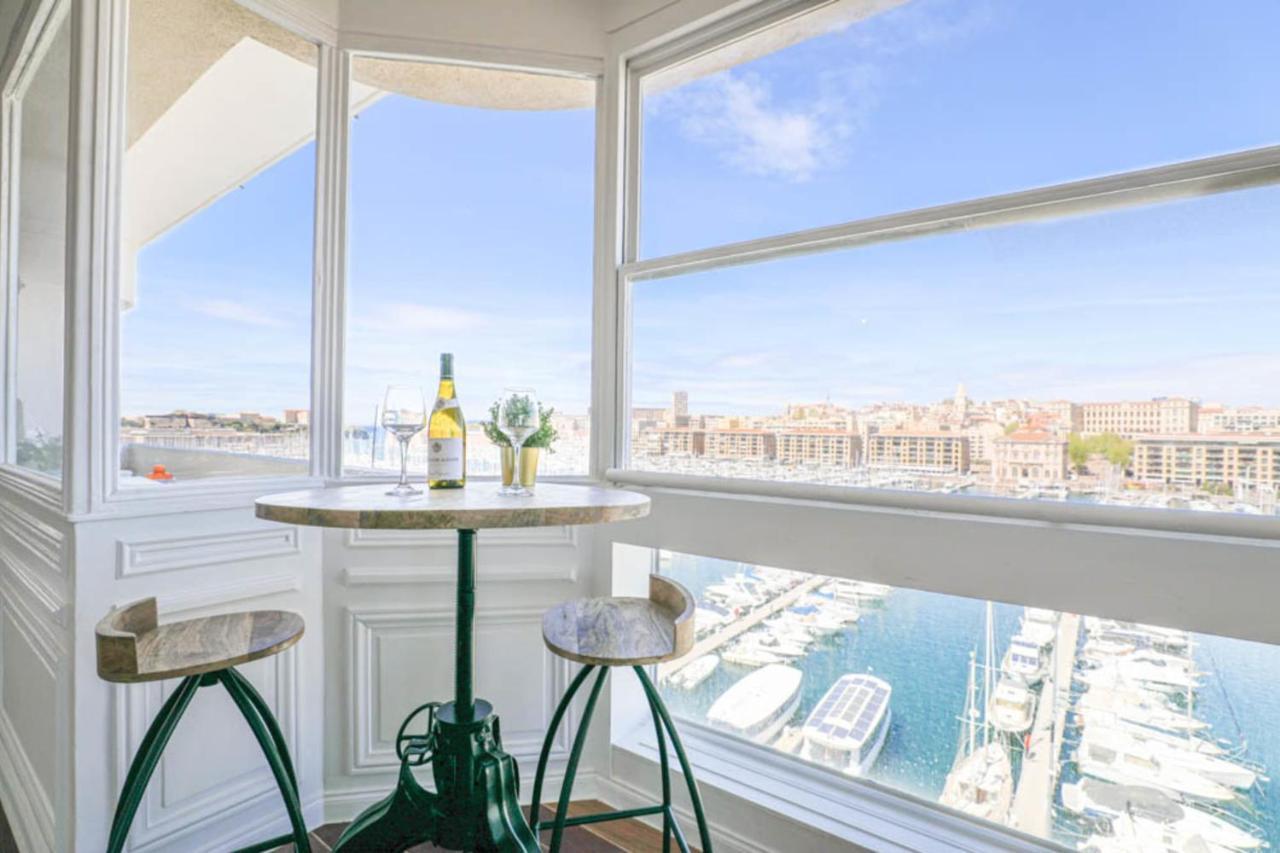 Vieux-Port - Vue Exceptionnelle - 3 Ch Et Clim Apartman Marseille Kültér fotó