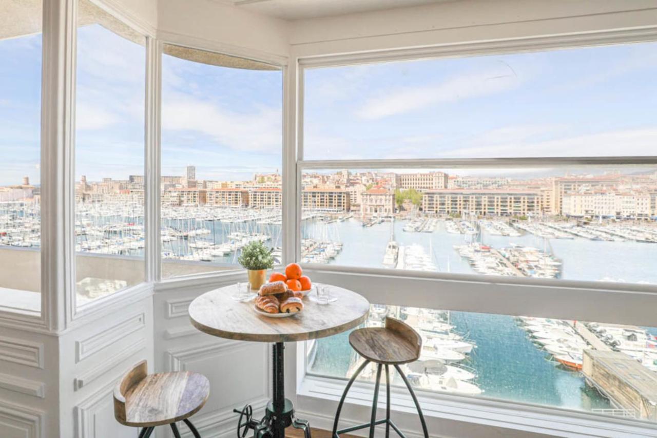 Vieux-Port - Vue Exceptionnelle - 3 Ch Et Clim Apartman Marseille Kültér fotó