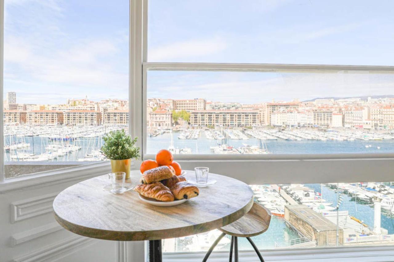 Vieux-Port - Vue Exceptionnelle - 3 Ch Et Clim Apartman Marseille Kültér fotó